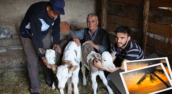 ÜÇÜZ YAVRU SAHİBİNİ SEVİNCE BOĞDU