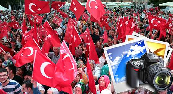 VALİLİK ÖNÜNDE DEMOKRASİ NÖBETİ