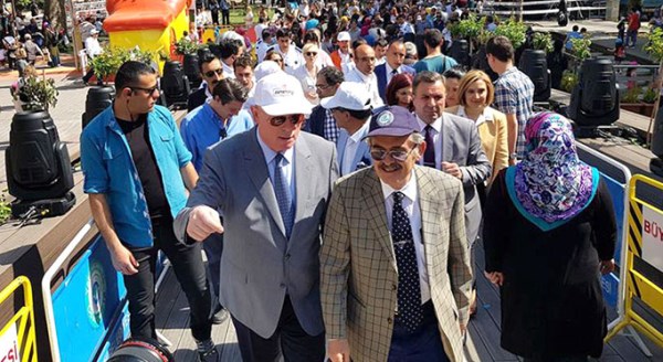 Yılmaz Büyükerşen ve Kazım Kurt Hamamyolu'nda