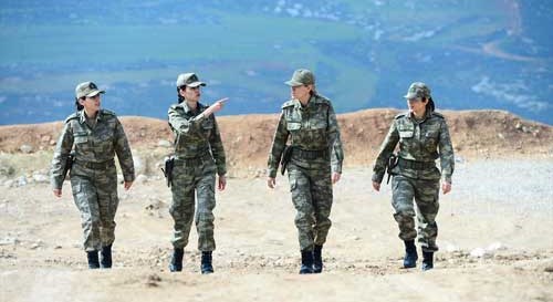 Zeytin Dalı Harekatı'nın kadın subayları