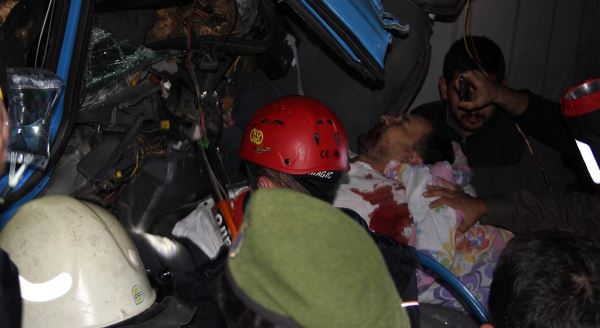 Zincirleme kazada 4 kişi yaralandı