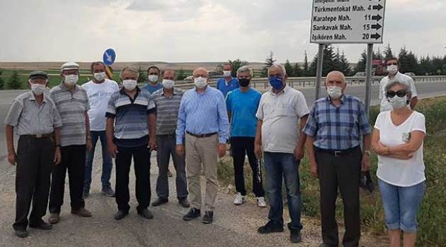 ‘Cep’ isteyen 5 mahalle halkı isyan etti