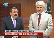 120 ÖĞRENCİ ESKİŞEHİR'İ GEZDİ