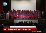 141 ÖĞRENCİ MEZUN OLDU