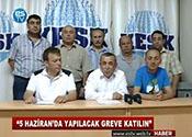 5 HAZİRAN'DA YAPILACAK GREVE KATILIN 