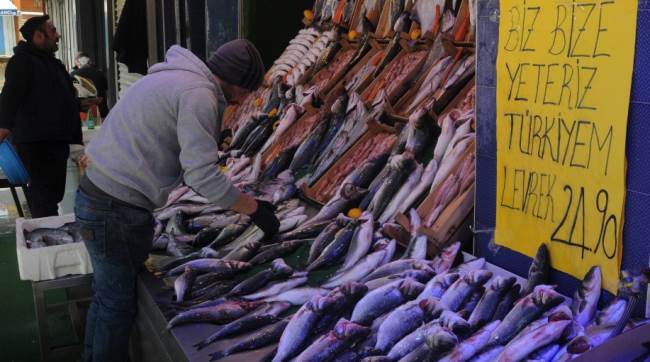 6 günde yaklaşık 25 ton balık satıldı