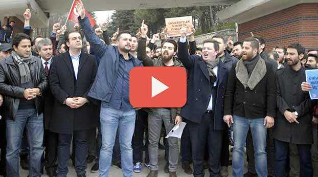 A.Ü.'DE ÖĞRENCİYE TEHDİT TEPKİSİ