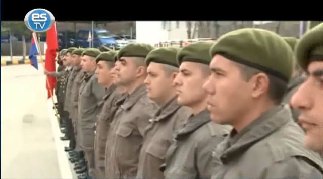 Acemi erler yemin etti