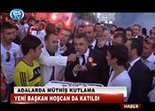 ADALARDA MÜTHİŞ KUTLAMA 