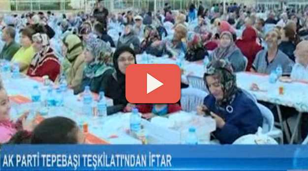 AK PARTİ'DEN İFTAR PROGRAMI