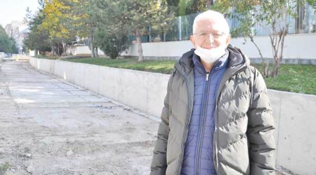 Akarbaşı Mahallesi'nde tehlike yaratan görüntü