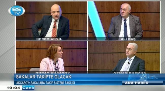 Akçasoy sakalara takip sistemi takıldı