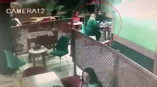 Akıl almaz olay kamerada