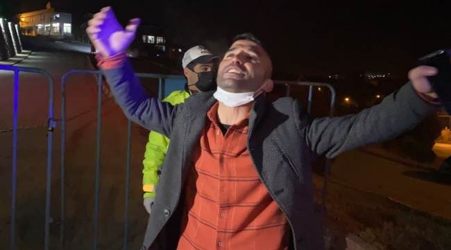 Alkolü fazla kaçırınca...