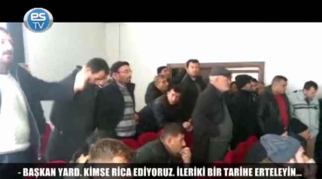 Alpu'da olaylı ihale