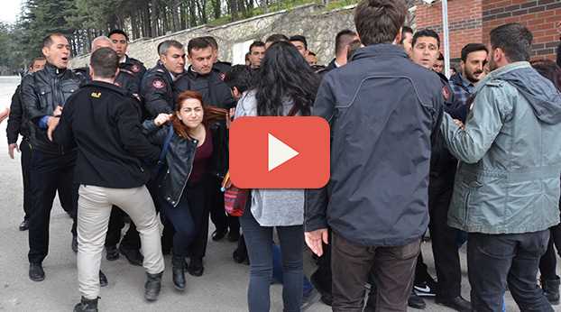 ANADOLU ÜNİVERSİTESİ'NDE ARBEDE