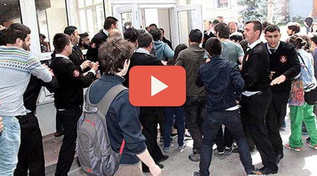 ANADOLU ÜNİVERSİTESİ'NDE ARBEDE