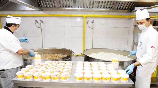 Aşevi hesabı bloke edildi