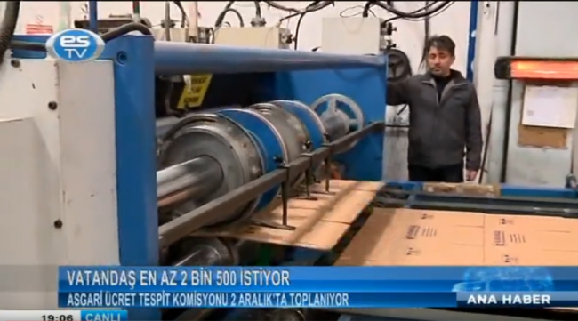 ASGARİ ÜCRET TESPİT KOMİSYONU 2 ARALIK’TA TOPLANIYOR