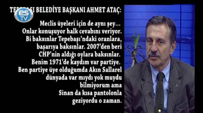 Ataç: Herkes haddini bilsin
