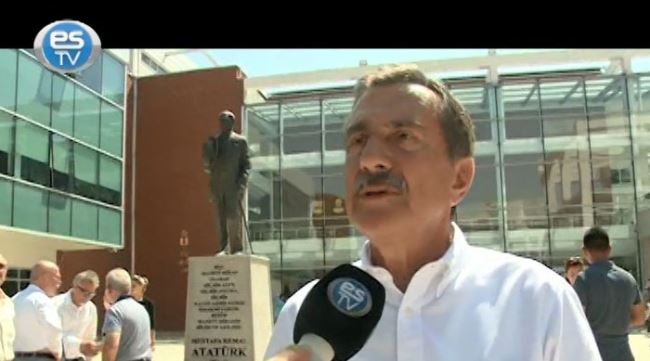 Atatürk heykel açılışı