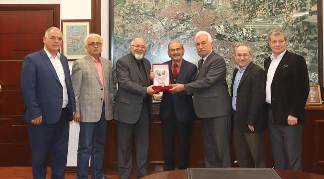 ATATÜRK LİSESİ MEZUNLARINDAN BÜYÜKERŞEN’E ZİYARET