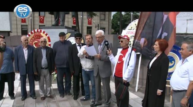 Atatürk'ün Eskişehir'e ilk gelişi