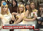 ANADOLU ÜNİVERSİTESİ BAHARI GETİRDİ 