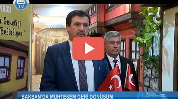 BAKSAN'DA MUHTEŞEM GERİ DÖNÜŞÜM