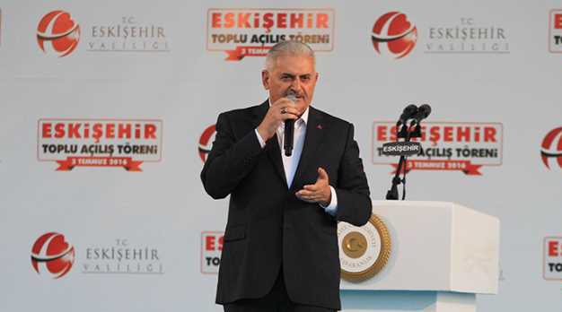 BAŞBAKAN YILDIRIM ESKİŞEHİR'DE