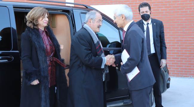 Başkan Büyükerşen’den ESTÜ’ye teknik ziyaret