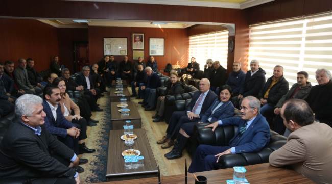 BAŞKAN BÜYÜKERŞEN’DEN HACI BEKTAŞ VELİ KÜLTÜR VAKFI’NA ZİYARET