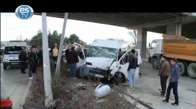 Basma Köprüsü altında kaza