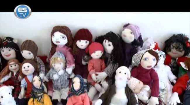 Bez bebekler göz kamaştırıyor