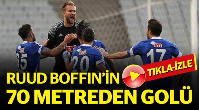 Boffin'den muhteşem gol... Video izle