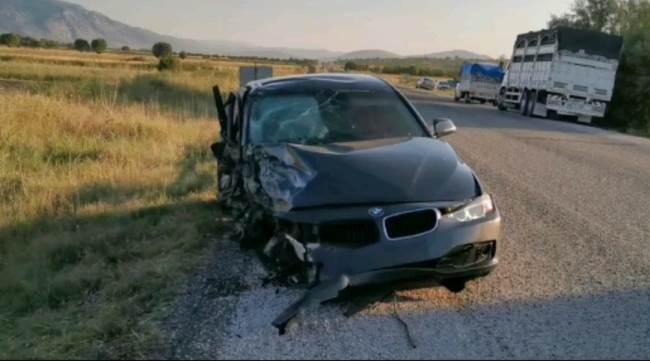 Bölgede meydana gelen kazalar