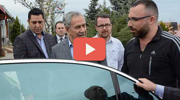 BÜLENT ARINÇ ESKİŞEHİR'DE MOLA VERDİ