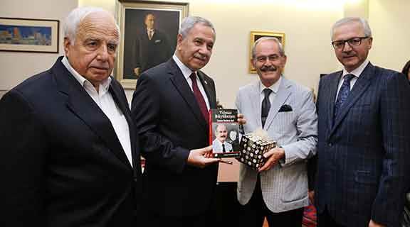 Bülent Arınç'tan Yılmaz Büyükerşen'e ziyaret