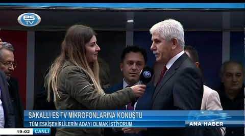 Burhan Sakallı, ES TV mikrofonlarına konuştu
