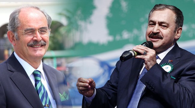 Büyükerşen Bakan Eroğlu ile görüştü