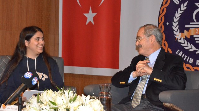 Büyükerşen'den öğrencilere 'Hayat Dersi'