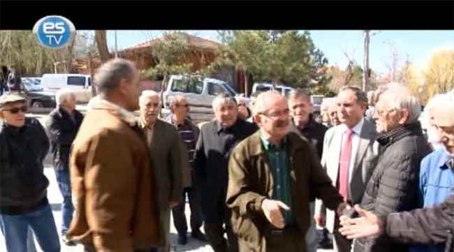 Büyükerşen sahalara indi