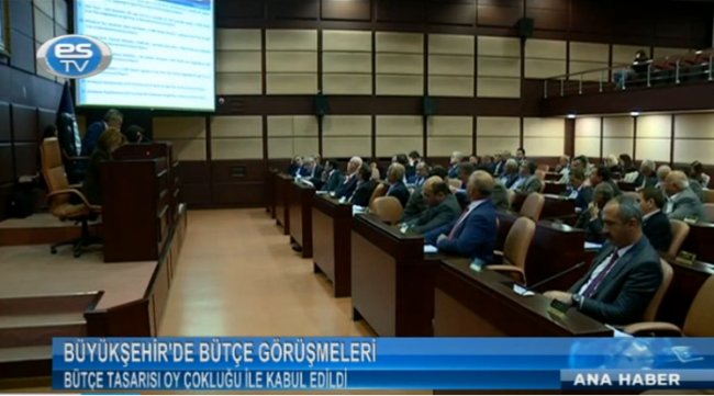 BÜYÜKŞEHİR'DE BÜTÇE GÖRÜŞMELERİ