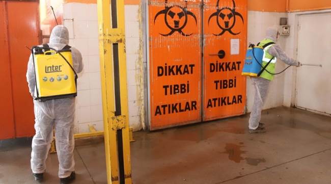 Büyükşehir tıbbi atıkları özenle strelize ediyor