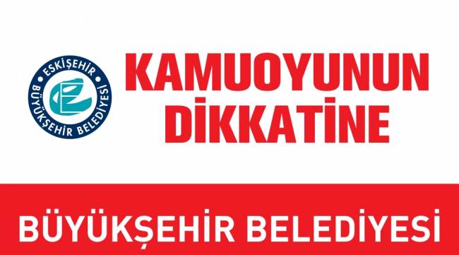 Büyükşehir tüm kapalı alan etkinliklerini iptal etti