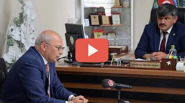 ÇAKIRÖZER ZİRAAT ODASI'NDA