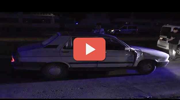 Çalıntı otomobil ekipleri alarma geçirdi