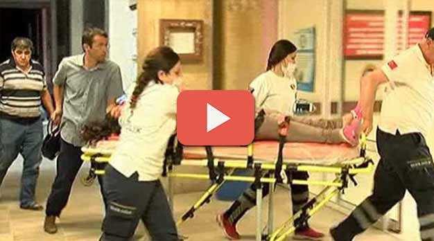 CAM SİLERKEN PENCEREDEN DÜŞTÜ