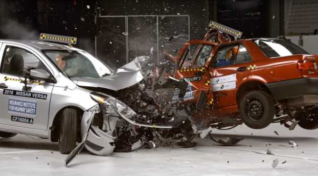 Çarpışma testi korkunç gerçeği ortaya çıkardı