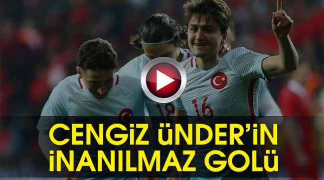 Cengiz Ünder'in inanılmaz golü